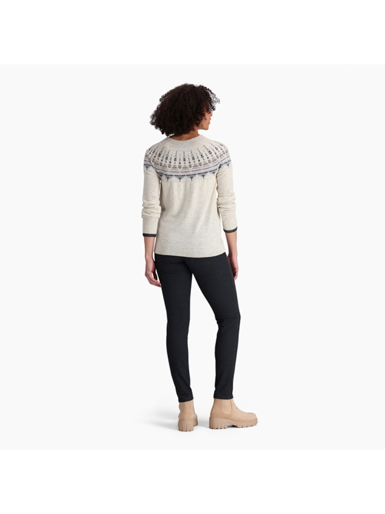 Royal Robbins Westlands Fairisle Crew Women's Sand Dollar Muir Pt 317027-176 fleeces en truien online bestellen bij Kathmandu Outdoor & Travel
