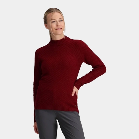 Royal Robbins  Westlands Mock Neck Women's Syrah