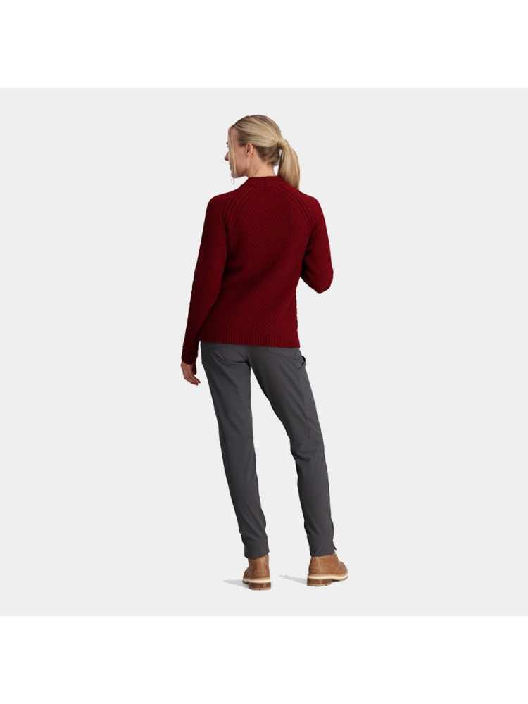 Royal Robbins Westlands Mock Neck Women's Syrah 617024-436 fleeces en truien online bestellen bij Kathmandu Outdoor & Travel