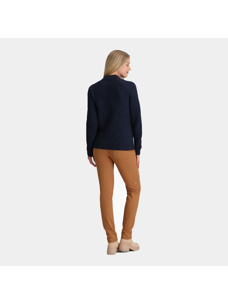 Royal Robbins Westlands Mock Neck Women's Deep Blue 617024-722 fleeces en truien online bestellen bij Kathmandu Outdoor & Travel