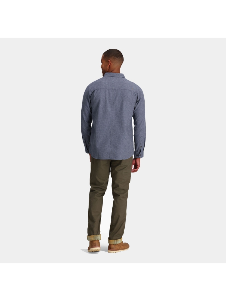 Royal Robbins Bristol Organic Cotton Twill L/S Sea 722025-762 shirts en tops online bestellen bij Kathmandu Outdoor & Travel