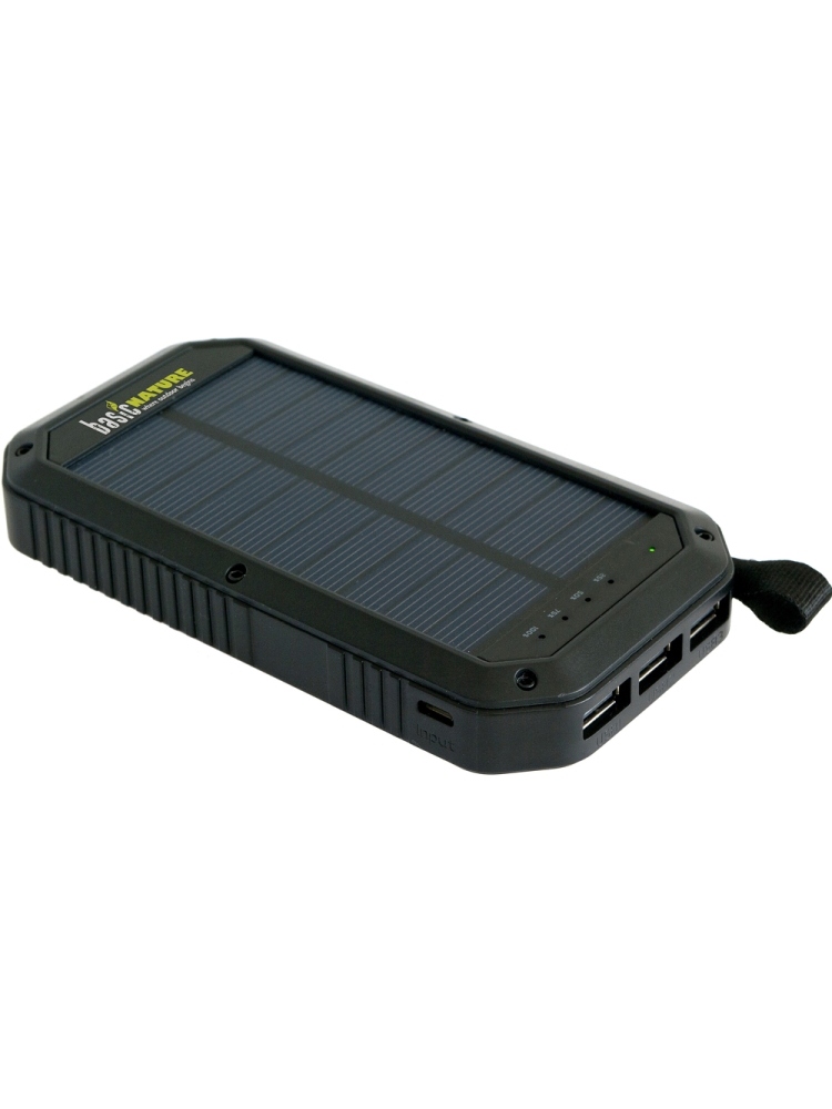 Basic Nature Powerbank 8000mAh Black 180866 energie & electronica online bestellen bij Kathmandu Outdoor & Travel