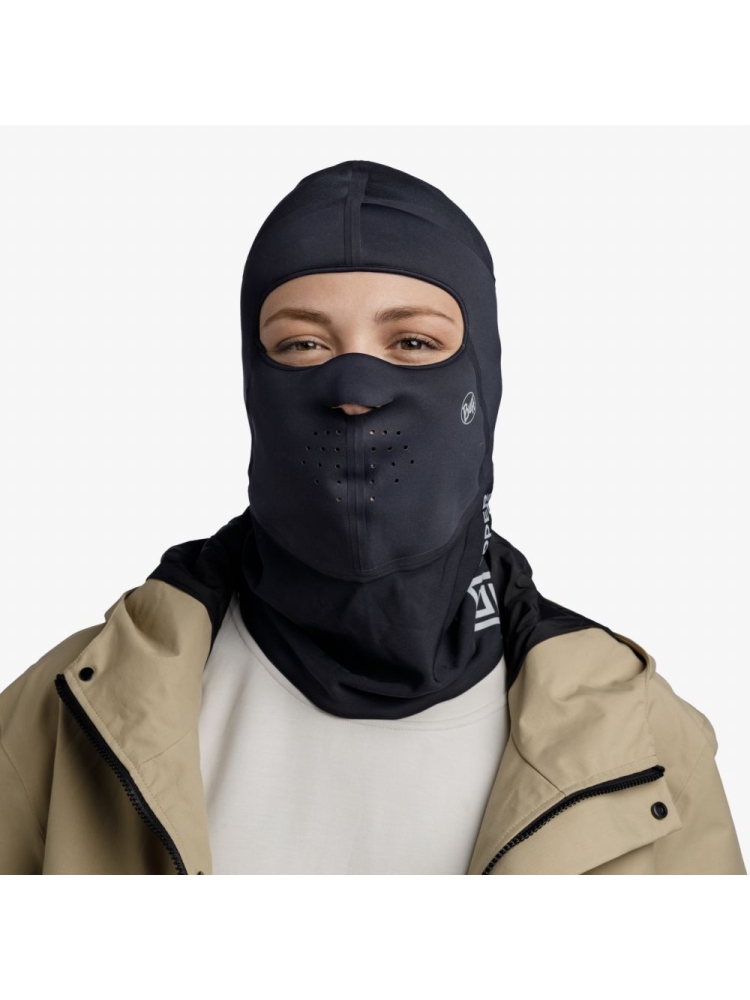 Buff Windproof Balaclava Solid Black 132580.999.25.00 kleding accessoires online bestellen bij Kathmandu Outdoor & Travel