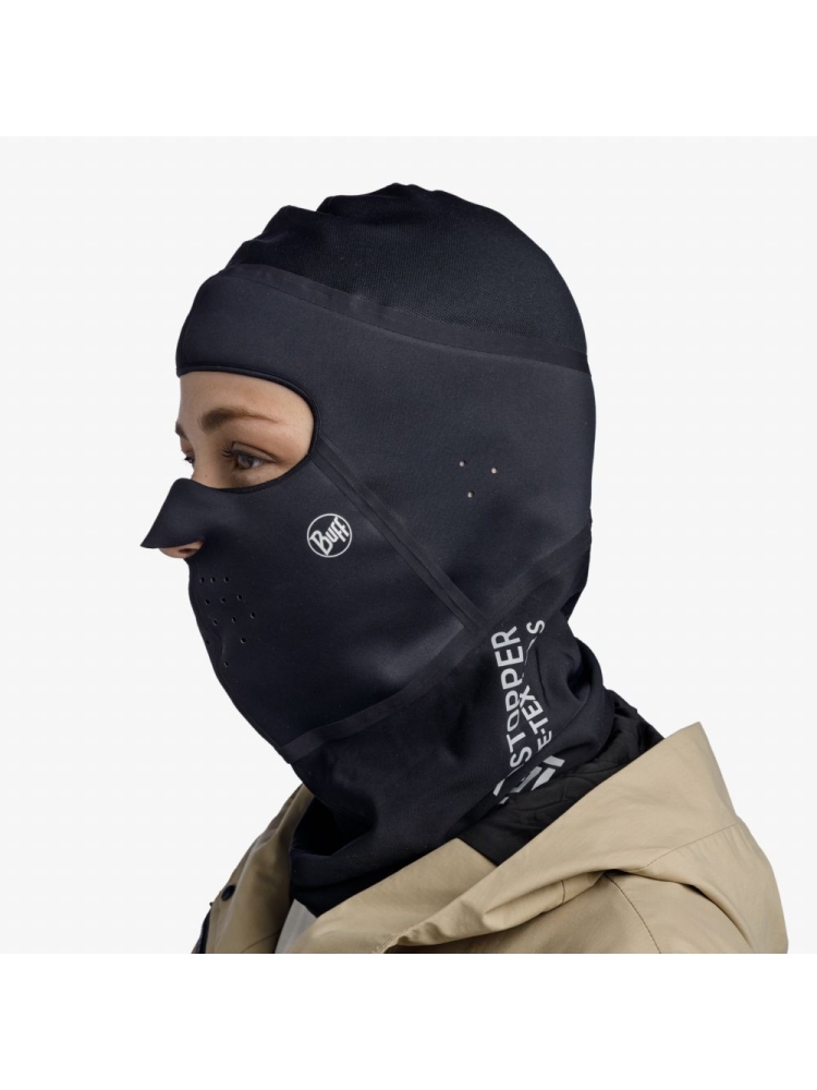 Buff Windproof Balaclava Solid Black 132580.999.25.00 kleding accessoires online bestellen bij Kathmandu Outdoor & Travel