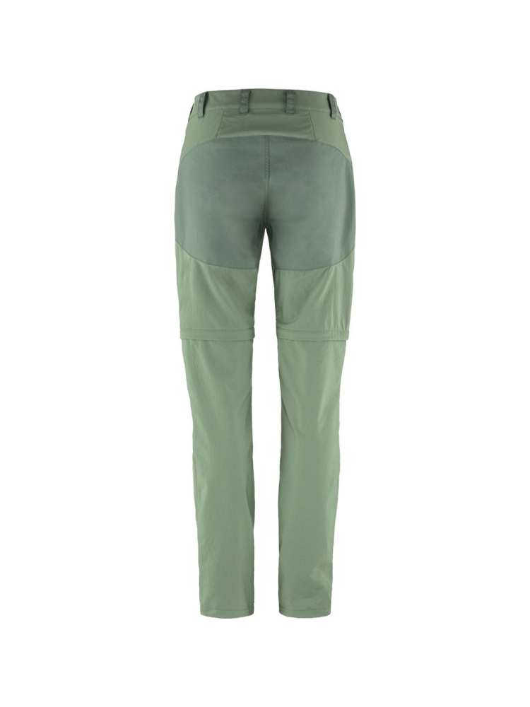 Fjällräven Abisko Midsummer Zip Off Trousers Women's Jade Green-Patina Green 89834-613-614 broeken online bestellen bij Kathmandu Outdoor & Travel