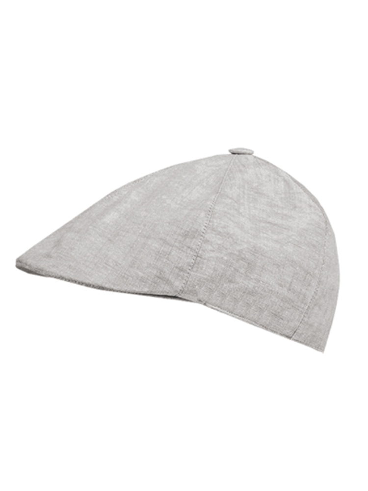 Capo Linen Flat Cap Grey 00500-007860-5 kleding accessoires online bestellen bij Kathmandu Outdoor & Travel