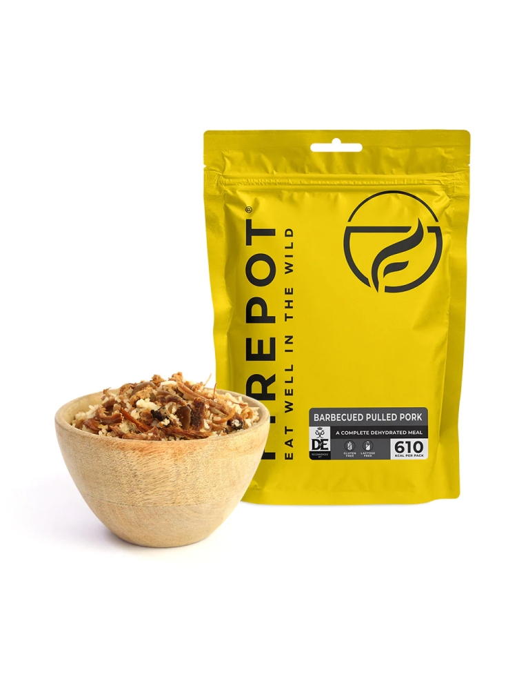 Firepot Barbecued Pulled Pork Geel FPRGN14GOL maaltijden en voedsel online bestellen bij Kathmandu Outdoor & Travel