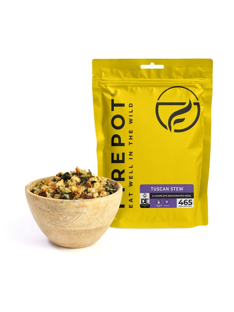 Firepot Tuscan Stew Regular Geel FPVEGAN:15OVL:Regula maaltijden en voedsel online bestellen bij Kathmandu Outdoor & Travel