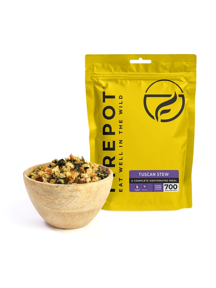 Firepot Tuscan Stew Extra Large Geel FPVEGANXL:15OVL:Extr maaltijden en voedsel online bestellen bij Kathmandu Outdoor & Travel