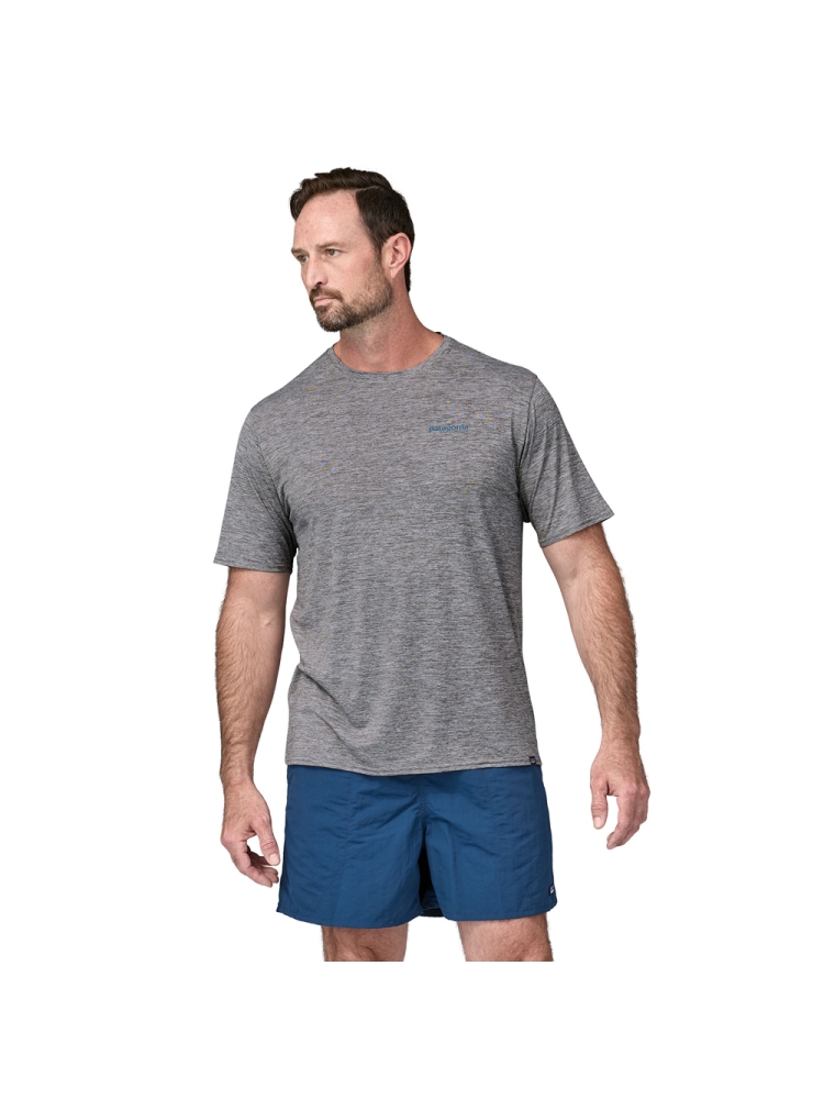 Patagonia Cap Cool Daily Graphic Shirt - Waters Boardshort Logo Abalone Blue:  45355-BLAF shirts en tops online bestellen bij Kathmandu Outdoor & Travel