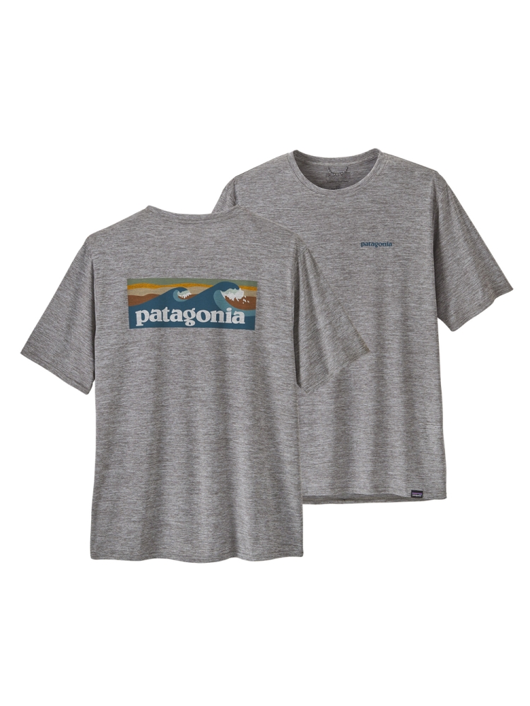 Patagonia Cap Cool Daily Graphic Shirt - Waters Boardshort Logo Abalone Blue:  45355-BLAF shirts en tops online bestellen bij Kathmandu Outdoor & Travel