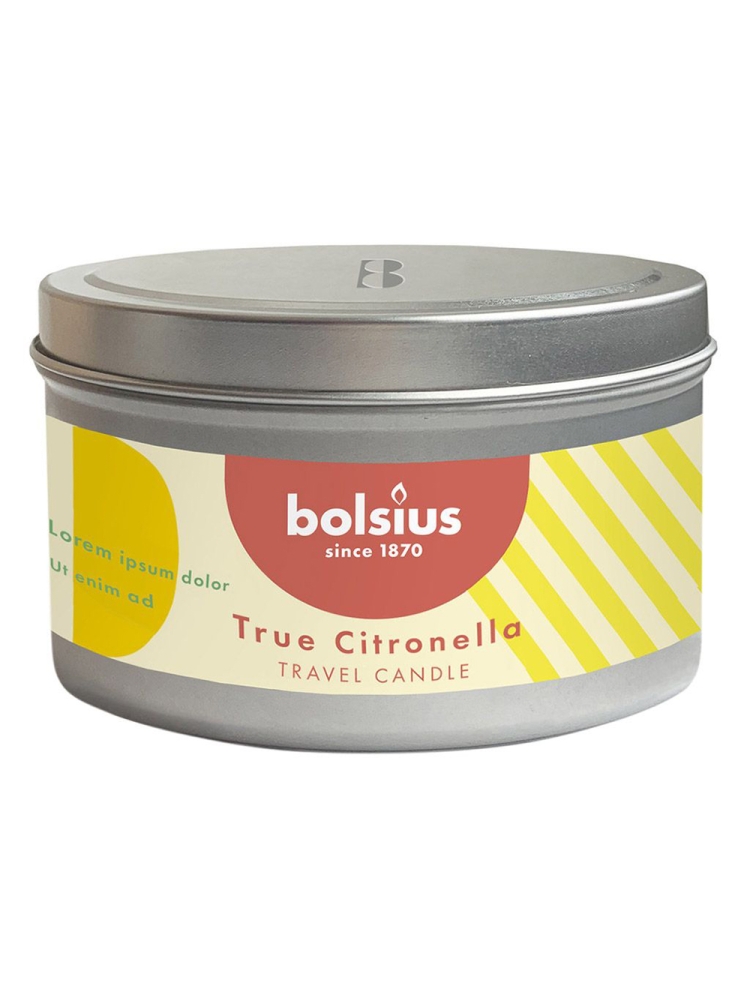 Bo-Camp Citronella Geurkaars in Blik   8275106 gadgets en handigheden online bestellen bij Kathmandu Outdoor & Travel