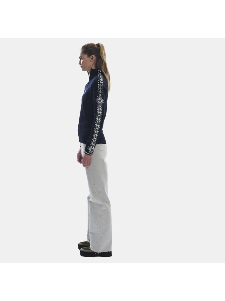 Dale Dale Geilo Sweater Women's 82311-F fleeces en truien Dale Geilo Sweater Women's Black Offwhite 82311-F fleeces en truien online bestellen bij Kathmandu Outdoor & Travel