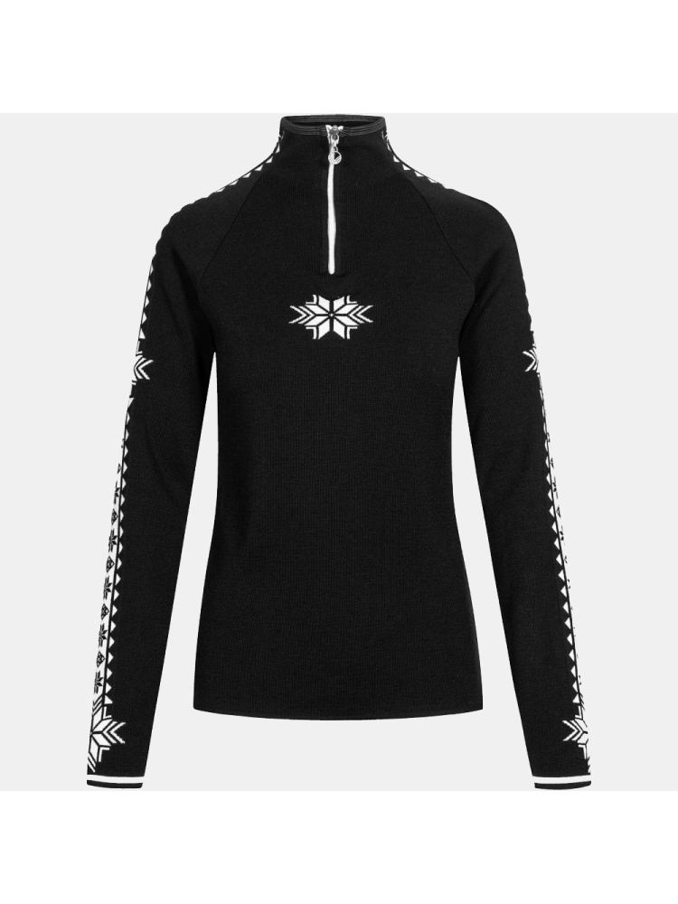 Dale Dale Geilo Sweater Women's 82311-F fleeces en truien Dale Geilo Sweater Women's Black Offwhite 82311-F fleeces en truien online bestellen bij Kathmandu Outdoor & Travel