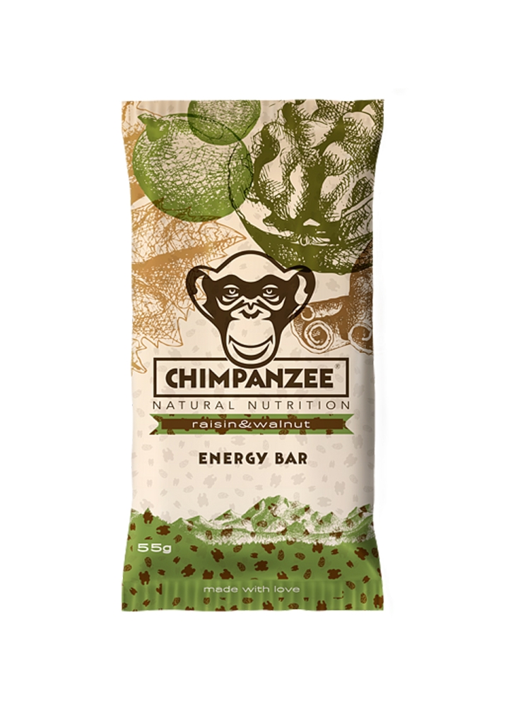 Chimpanzee Energy Bar Raisin and Walnut   CH100002E maaltijden en voedsel online bestellen bij Kathmandu Outdoor & Travel