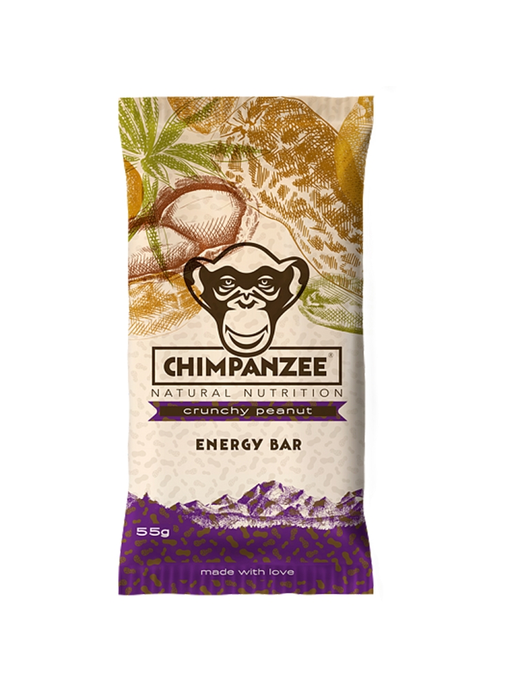 Chimpanzee Energy Bar Crunchy Peanut   CH100031E maaltijden en voedsel online bestellen bij Kathmandu Outdoor & Travel