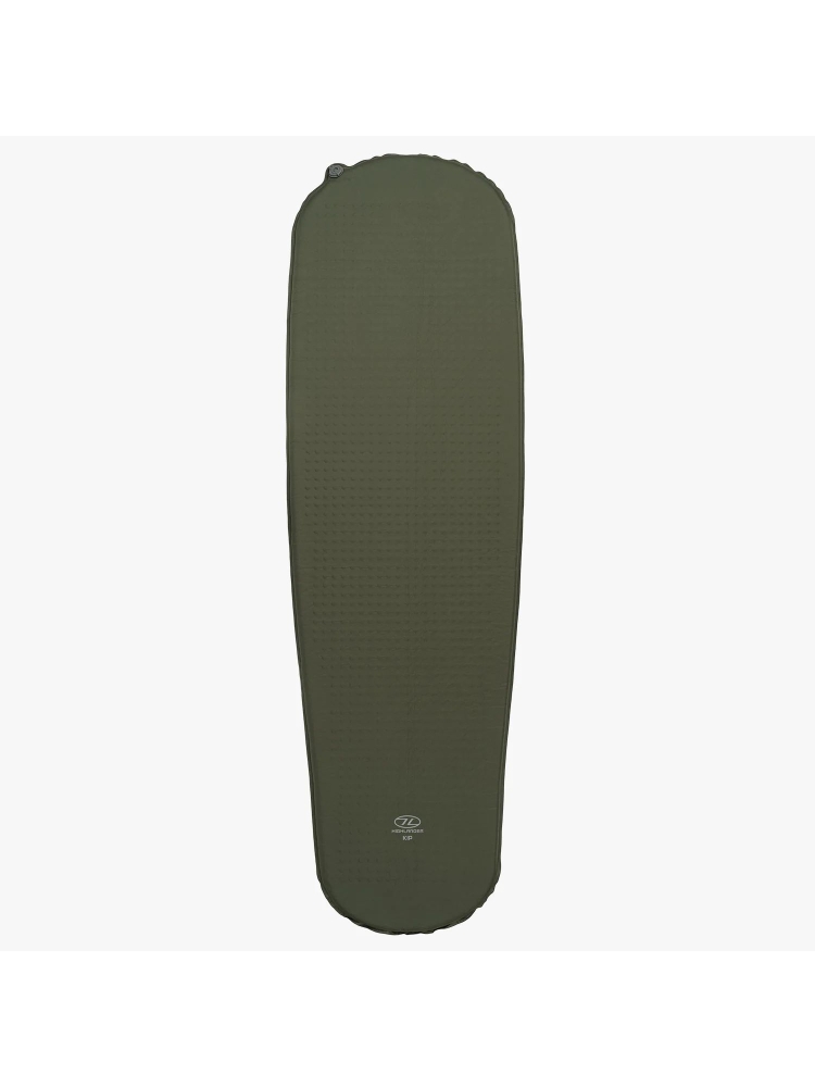 Highlander Kip Mat Self Inflate Mat Olive SM126-OG slaapmatjes online bestellen bij Kathmandu Outdoor & Travel