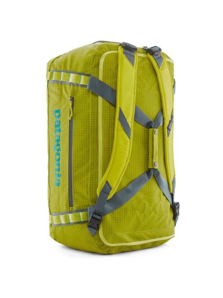 Patagonia Black Hole Duffel 55L Phosphorus Green 49343-PHGN duffels online bestellen bij Kathmandu Outdoor & Travel