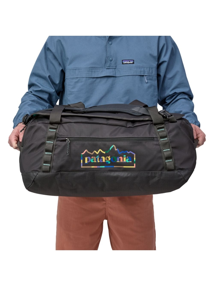 Patagonia Black Hole Duffel 55L Unity Fitz: Ink Black 49343-UFIB duffels online bestellen bij Kathmandu Outdoor & Travel