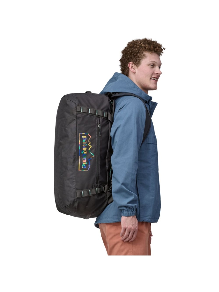 Patagonia Black Hole Duffel 55L Unity Fitz: Ink Black 49343-UFIB duffels online bestellen bij Kathmandu Outdoor & Travel