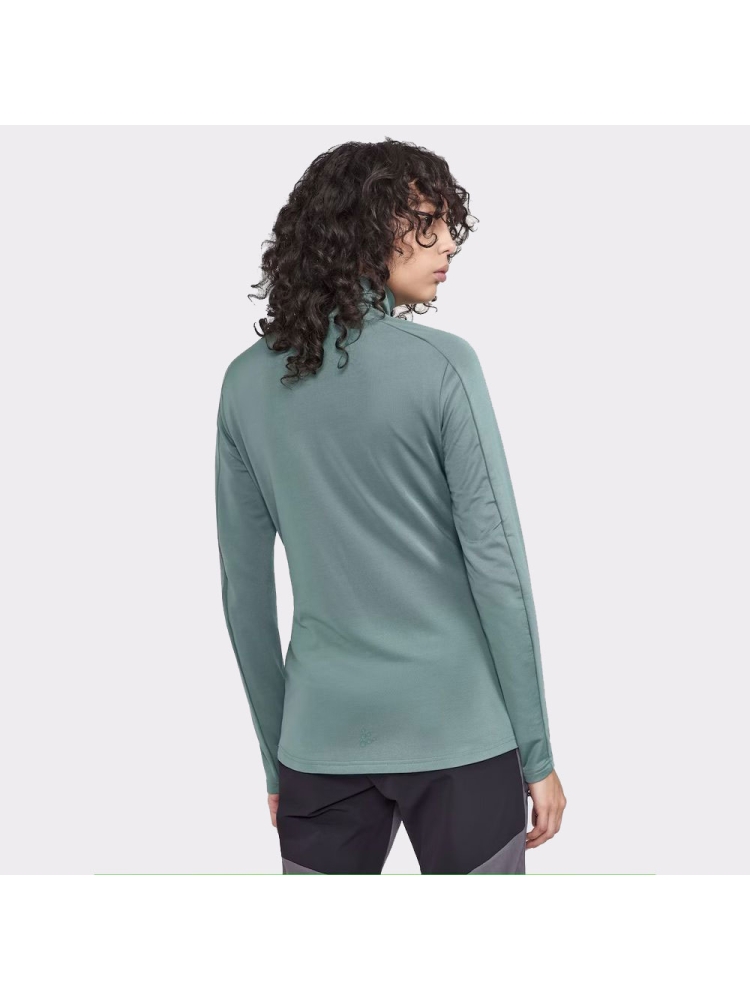 Craft Core Gain Midlayer Women's Thyme 1909497-626000 shirts en tops online bestellen bij Kathmandu Outdoor & Travel
