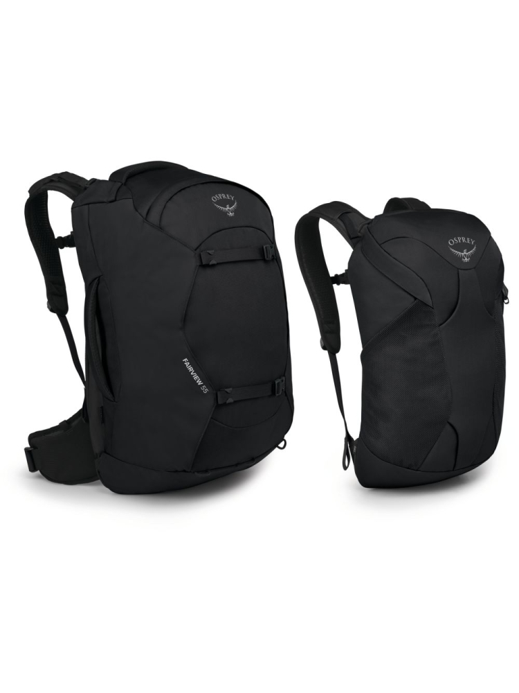 Osprey Fairview 55 Women's Black 10003325 reistassen online bestellen bij Kathmandu Outdoor & Travel