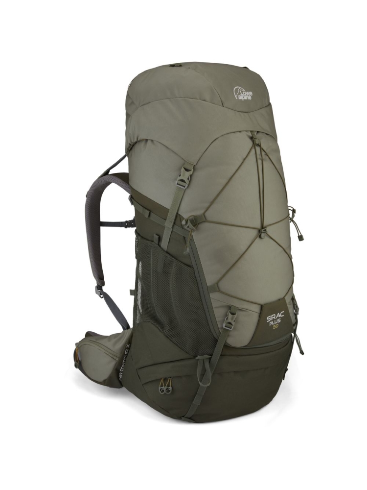 Lowe Alpine Lowe Alpine Sirac Plus 50 FMQ-49-LKA dagrugzakken Lowe Alpine Sirac Plus 50 Light Khaki/Army FMQ-49-LKA dagrugzakken online bestellen bij Kathmandu Outdoor & Travel