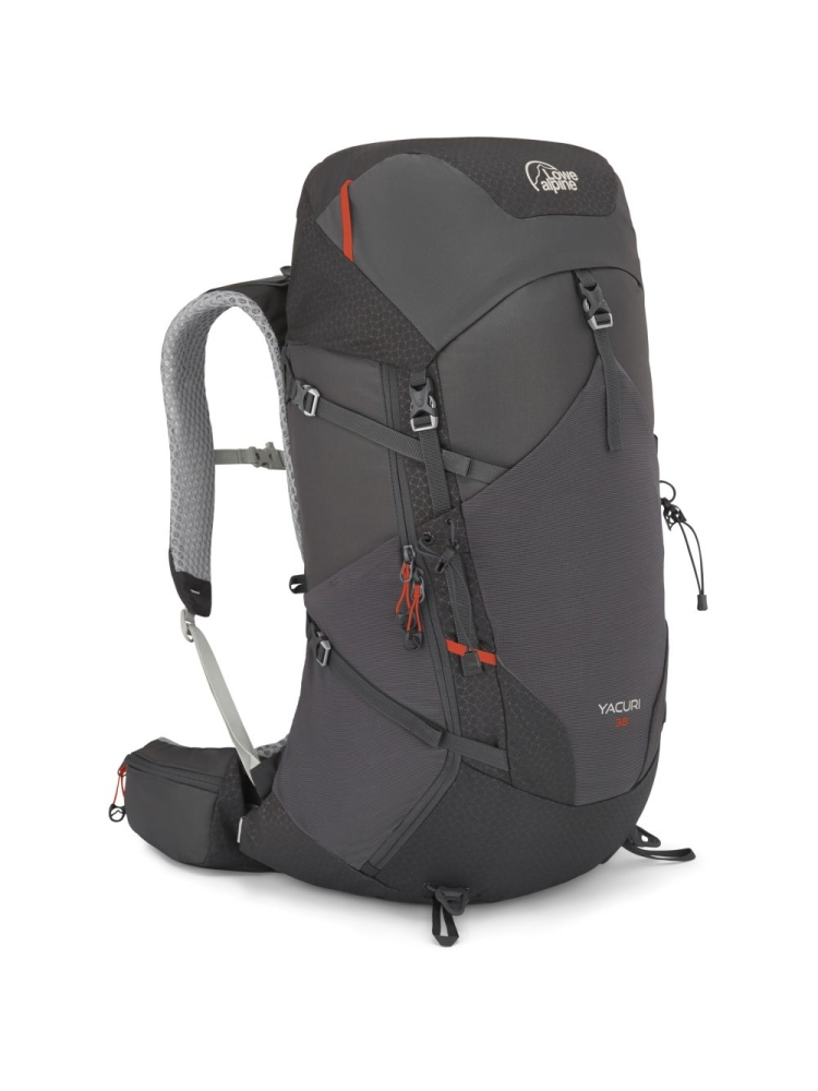 Lowe Alpine Yacuri 38 Anthracite/Graphene FMQ-62-AGR dagrugzakken online bestellen bij Kathmandu Outdoor & Travel