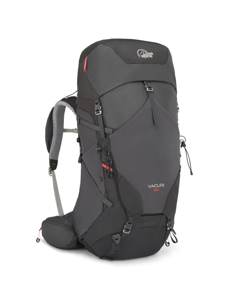 Lowe Alpine Yacuri 55 Anthracite/Graphene FMQ-57-AGR trekkingrugzakken online bestellen bij Kathmandu Outdoor & Travel