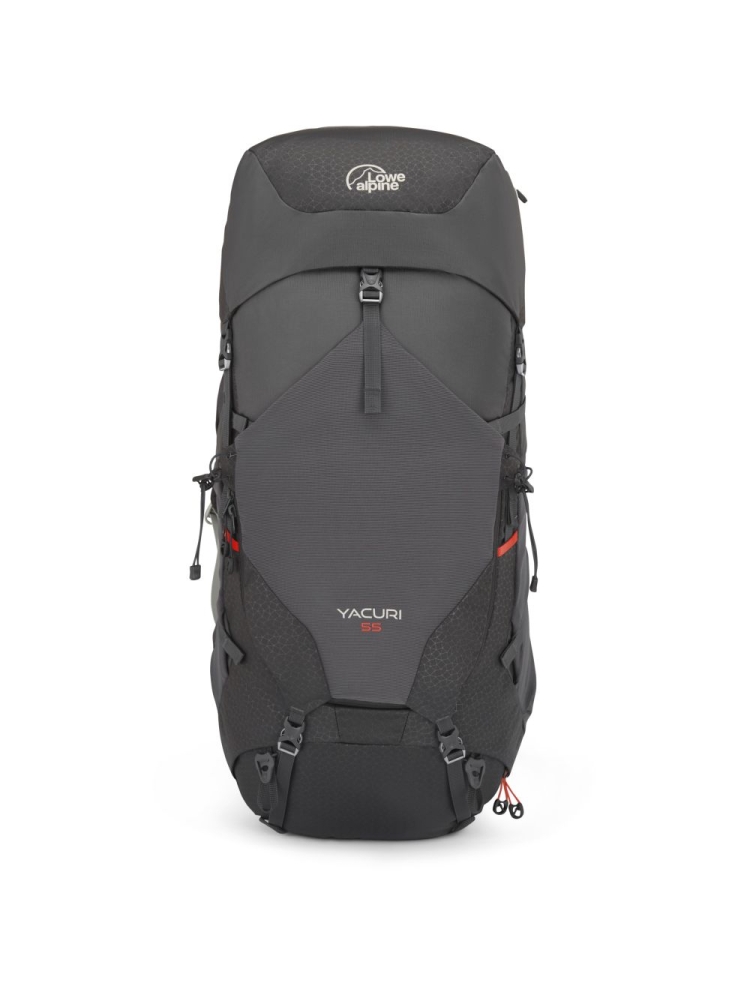 Lowe Alpine Yacuri 55 Anthracite/Graphene FMQ-57-AGR trekkingrugzakken online bestellen bij Kathmandu Outdoor & Travel