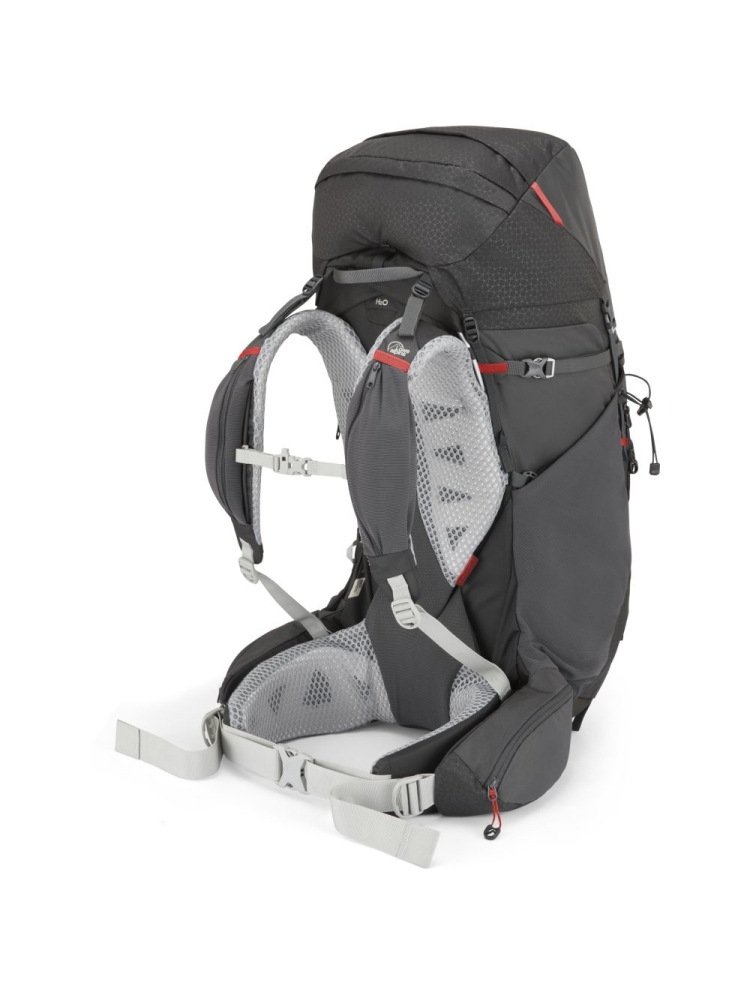 Lowe Alpine Yacuri 55 Anthracite/Graphene FMQ-57-AGR trekkingrugzakken online bestellen bij Kathmandu Outdoor & Travel
