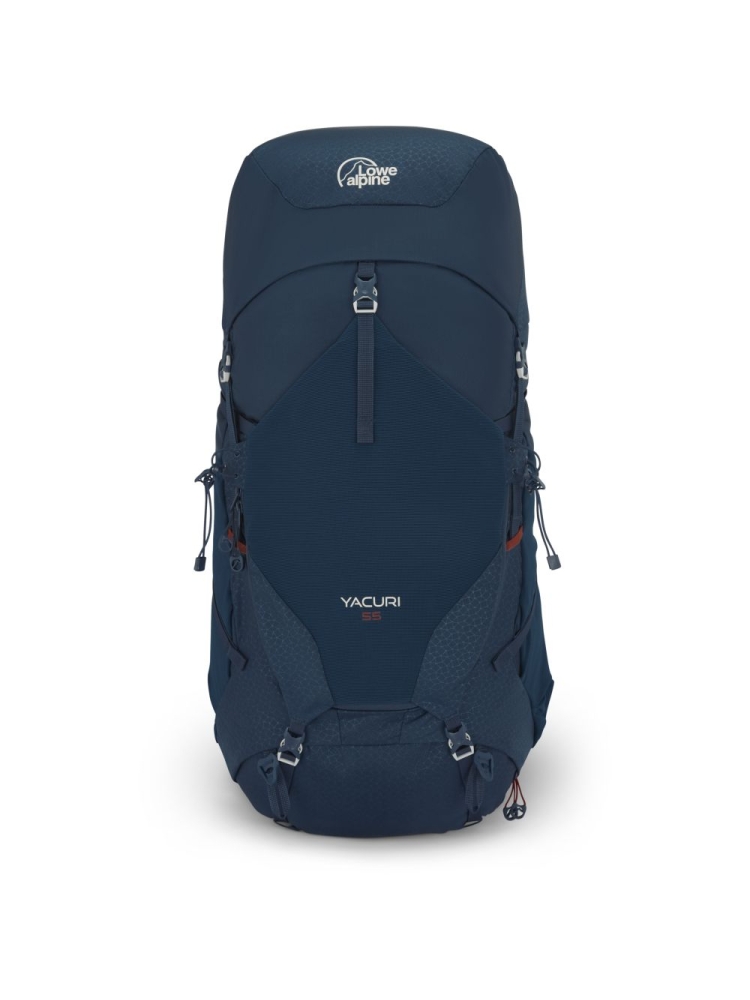 Lowe Alpine Yacuri 55 Tempest Blue FMQ-57-TMB trekkingrugzakken online bestellen bij Kathmandu Outdoor & Travel