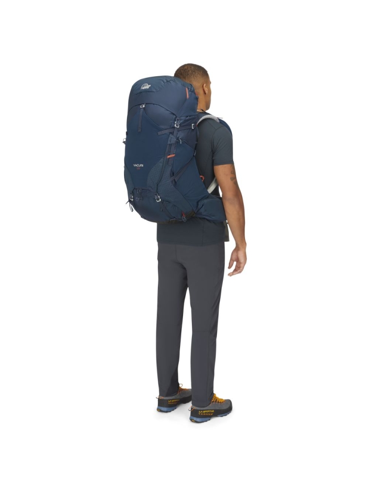 Lowe Alpine Yacuri 55 Tempest Blue FMQ-57-TMB trekkingrugzakken online bestellen bij Kathmandu Outdoor & Travel