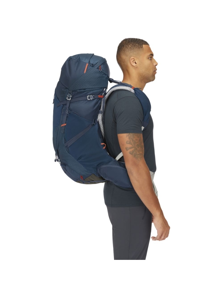 Lowe Alpine Yacuri 55 Tempest Blue FMQ-57-TMB trekkingrugzakken online bestellen bij Kathmandu Outdoor & Travel