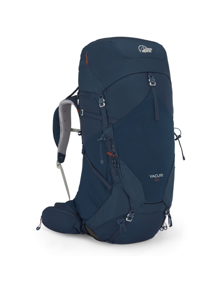Lowe Alpine Yacuri 65 Tempest Blue FMQ-58-TMB trekkingrugzakken online bestellen bij Kathmandu Outdoor & Travel