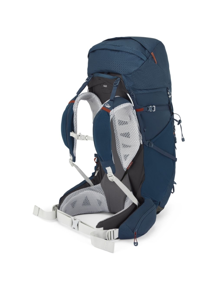 Lowe Alpine Yacuri 65 Tempest Blue FMQ-58-TMB trekkingrugzakken online bestellen bij Kathmandu Outdoor & Travel