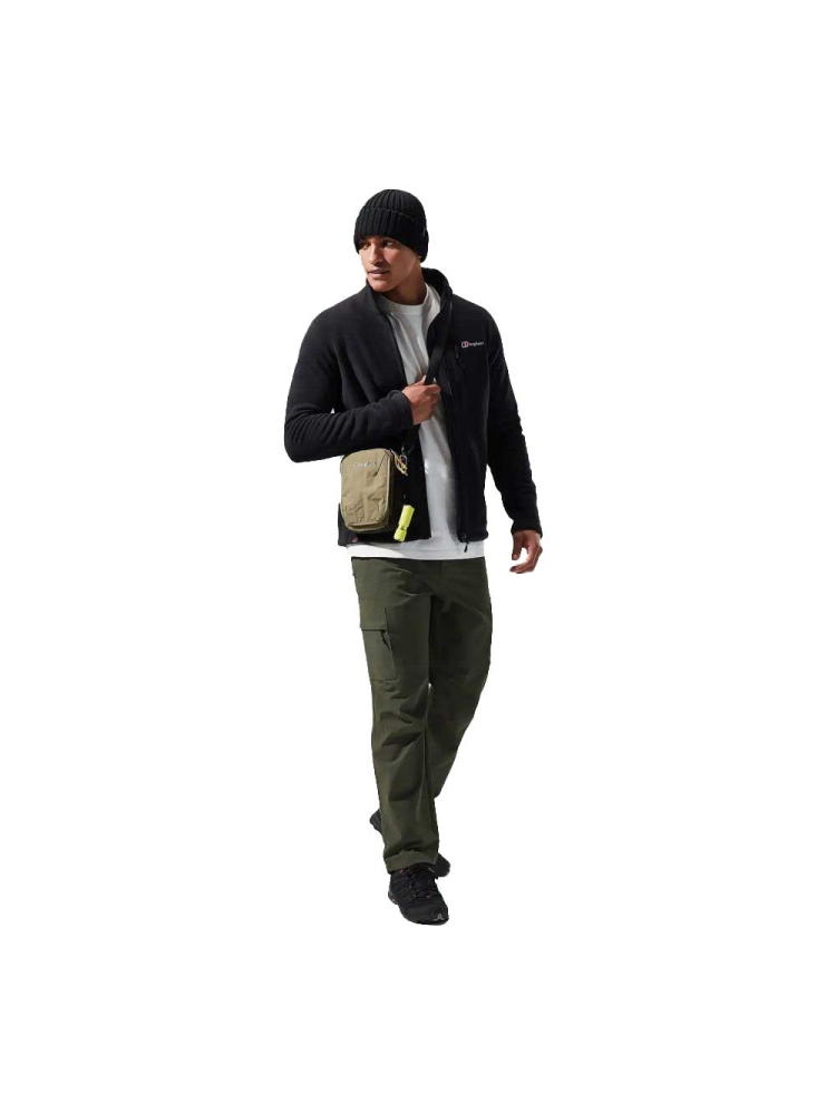 Berghaus Activity Fleece Jacket Black/black 4-22250-BP6 fleeces en truien online bestellen bij Kathmandu Outdoor & Travel