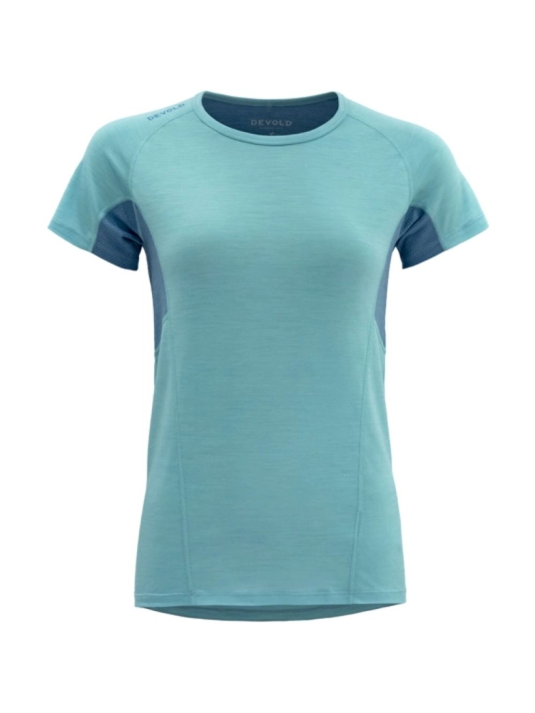 Devold Running Merino 130 T-Shirt Women's Tropical GO 293 219 B-345A shirts en tops online bestellen bij Kathmandu Outdoor & Travel