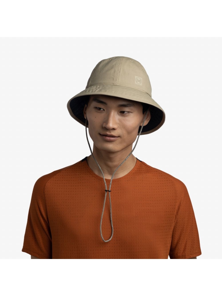 Buff BUFF® Nmad Bucket Hat Y Ste Sand 133563.302.20.00 kleding accessoires online bestellen bij Kathmandu Outdoor & Travel
