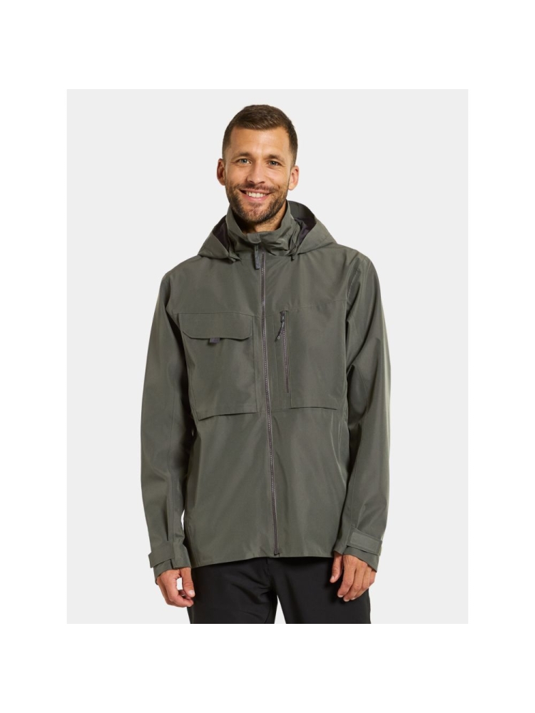Didriksons Aston USX Jacket 5 Deep Green 505248-300 jassen online bestellen bij Kathmandu Outdoor & Travel