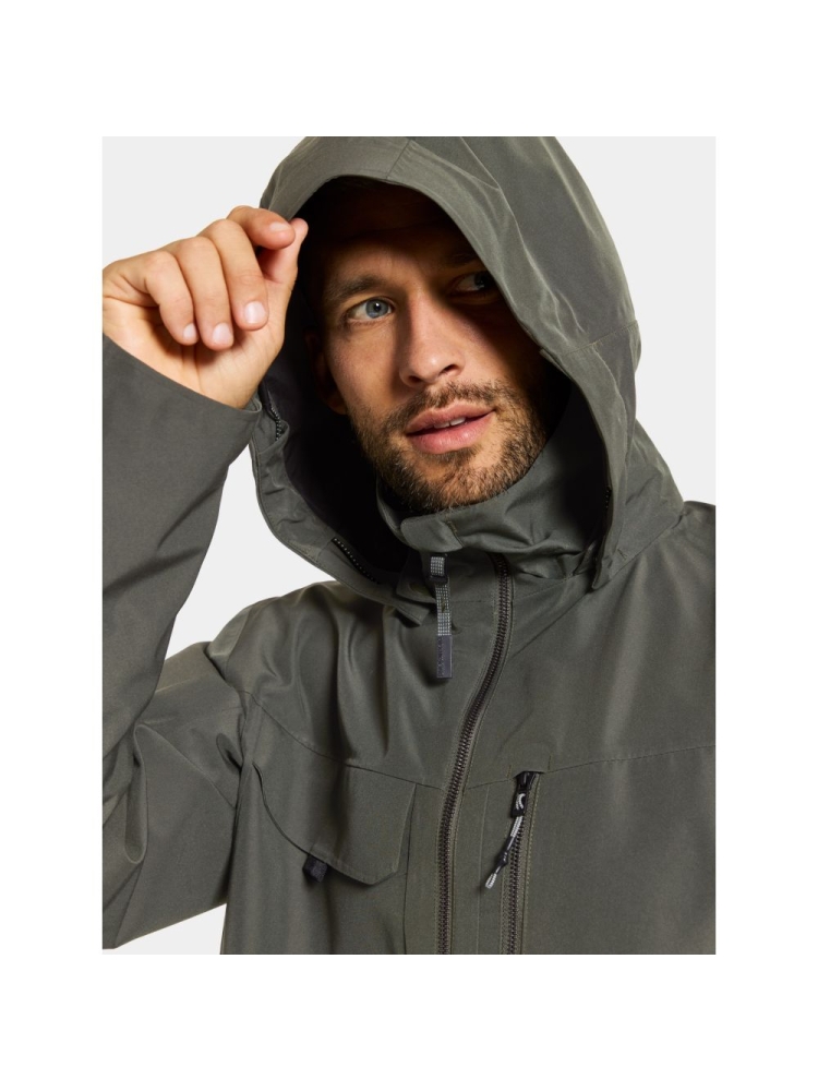 Didriksons Aston USX Jacket 5 Deep Green 505248-300 jassen online bestellen bij Kathmandu Outdoor & Travel
