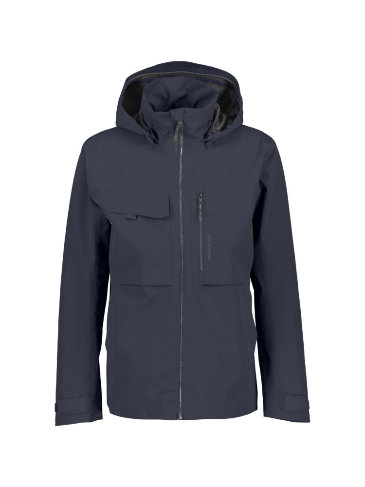 Didriksons Aston USX Jacket 5 Dark Night Blue 505248-999 jassen online bestellen bij Kathmandu Outdoor & Travel