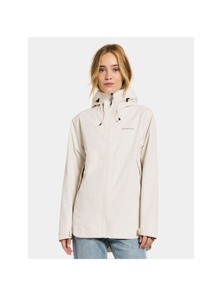 Didriksons Tilde Jacket 4 Women's White Foam 505244-600 jassen online bestellen bij Kathmandu Outdoor & Travel