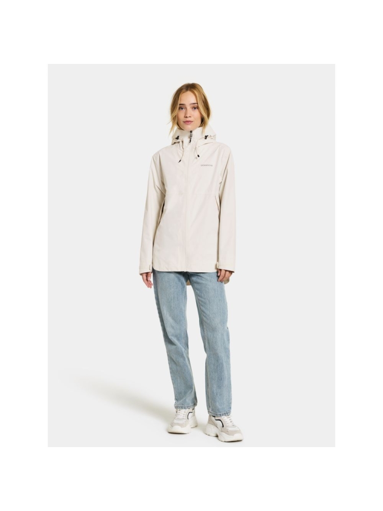 Didriksons Tilde Jacket 4 Women's White Foam 505244-600 jassen online bestellen bij Kathmandu Outdoor & Travel