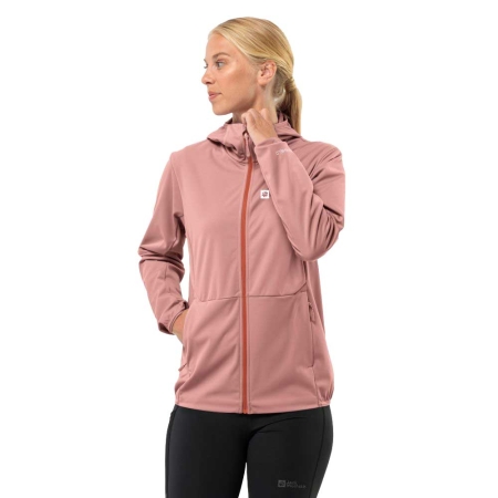 Jack Wolfskin  Feldberg Hoody Women's rose dawn