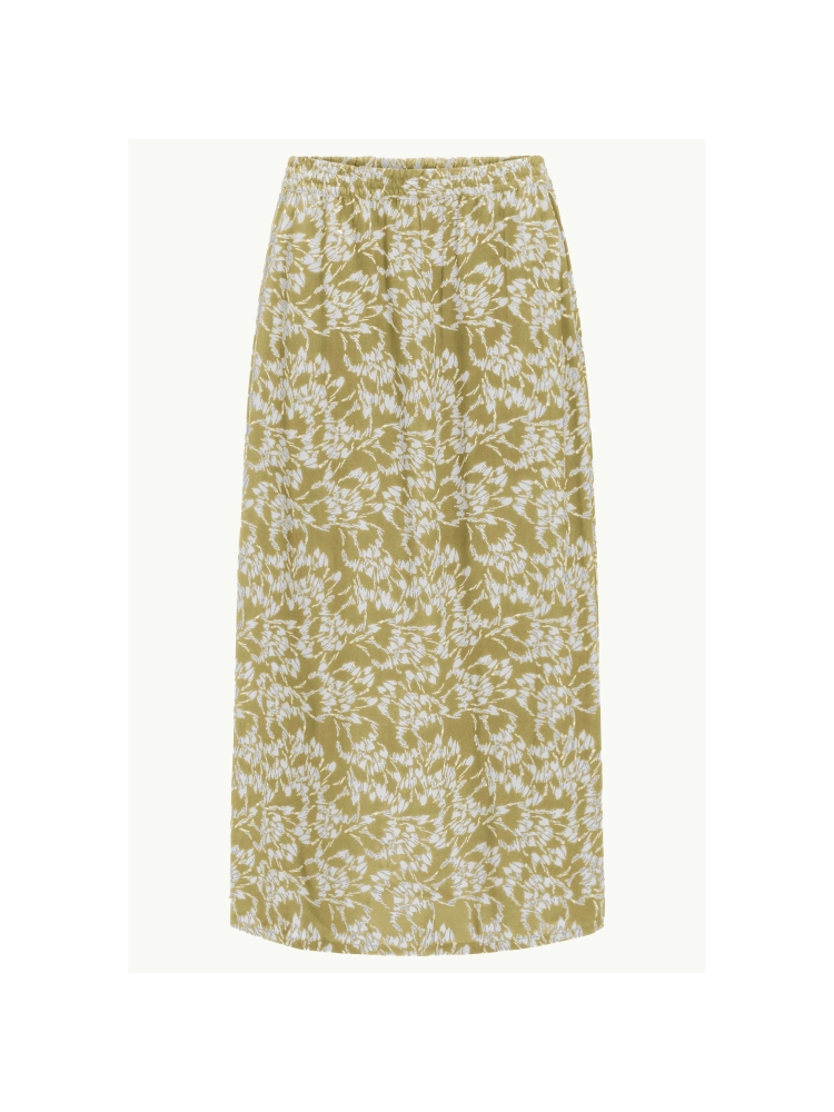 Jack Wolfskin Sommerweise Skirt Women's Leaves bay leaf 1508851-8775 jurken en rokken online bestellen bij Kathmandu Outdoor & Travel