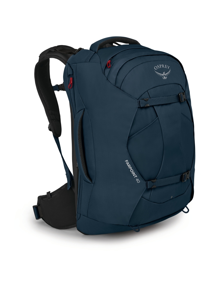 Osprey Farpoint 40 Muted Space Blue 10003677 reistassen online bestellen bij Kathmandu Outdoor & Travel