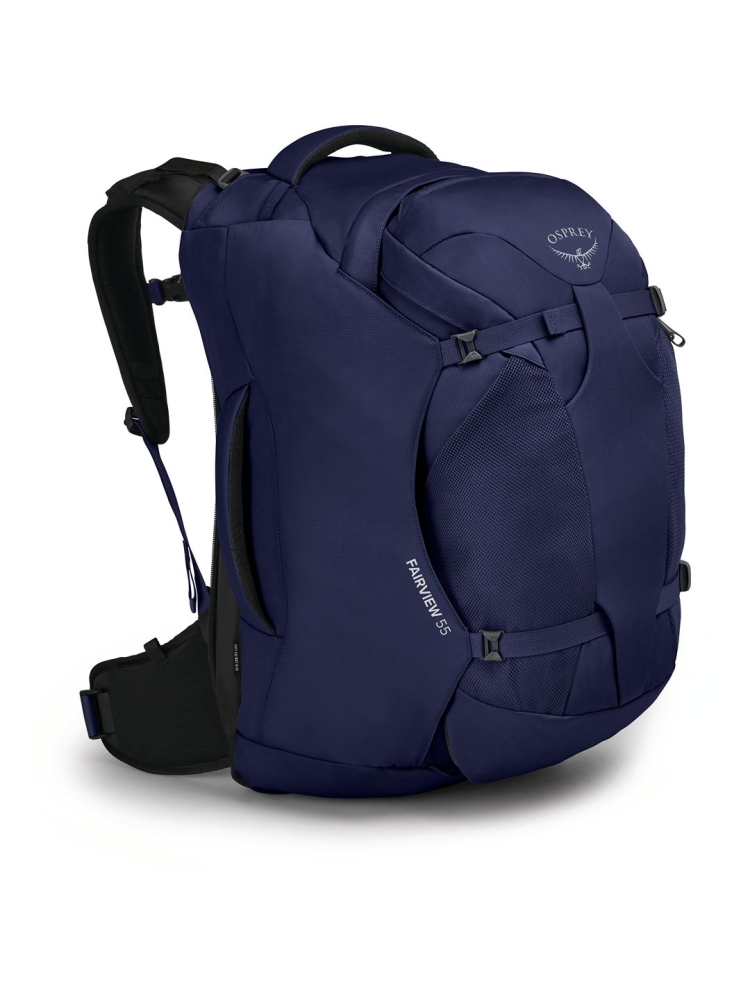 Osprey Fairview 55 Women's Winter Night Blue 10003689 reistassen online bestellen bij Kathmandu Outdoor & Travel