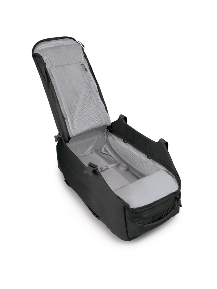 Osprey Sojourn 80 Black 10005391 rolkoffers online bestellen bij Kathmandu Outdoor & Travel