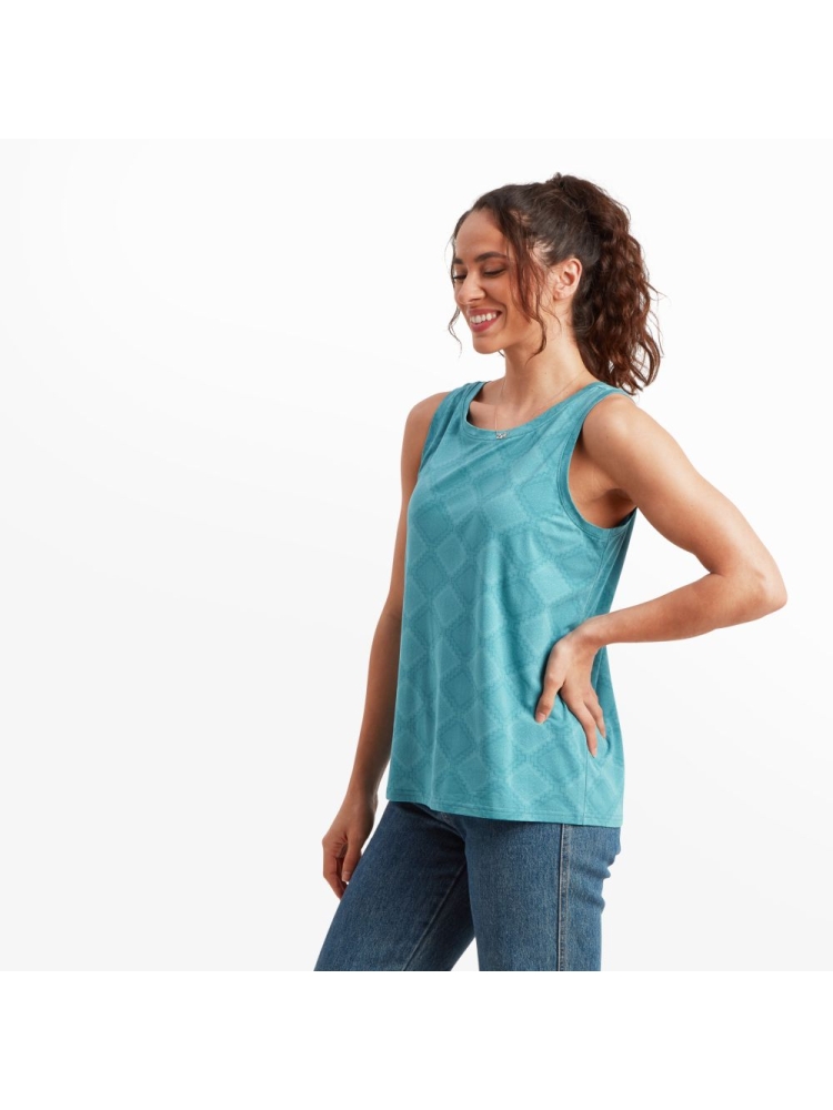Sherpa Adventure Gear Neha High Neck Tank Women's Light Hydra Barely There SW20020-872 shirts en tops online bestellen bij Kathmandu Outdoor & Travel